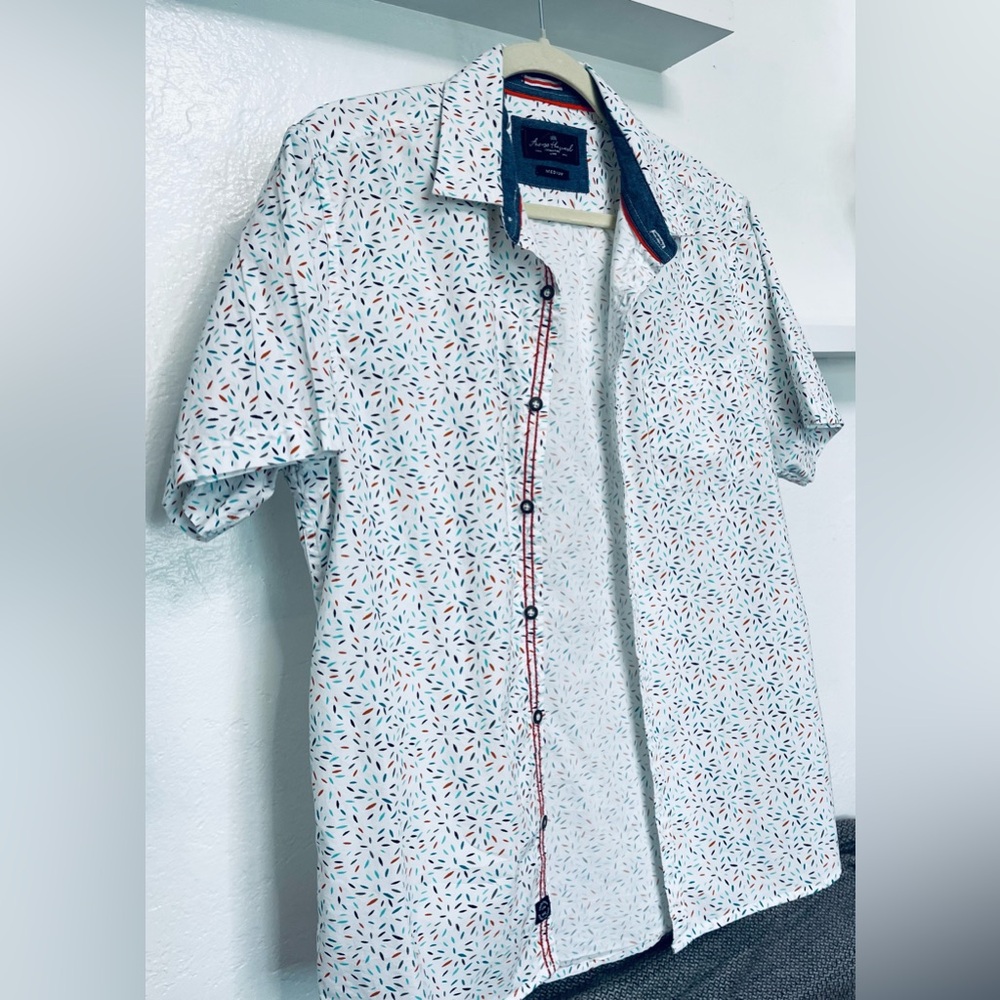Men's Multicolor Patterned Casual Shirt